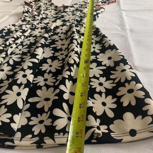 🌀 Black Bead Spandex Mini Dress - Picture 9 of 11